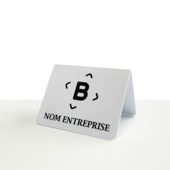 Chevalets de table personnalisés intéractif avec QR code