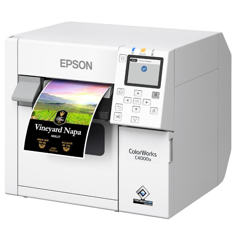 Imprimante d'étiquettes à transfert thermique de deux couleurs
