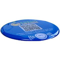 Doming, Sticker QR Code NFC connecté personnalisable