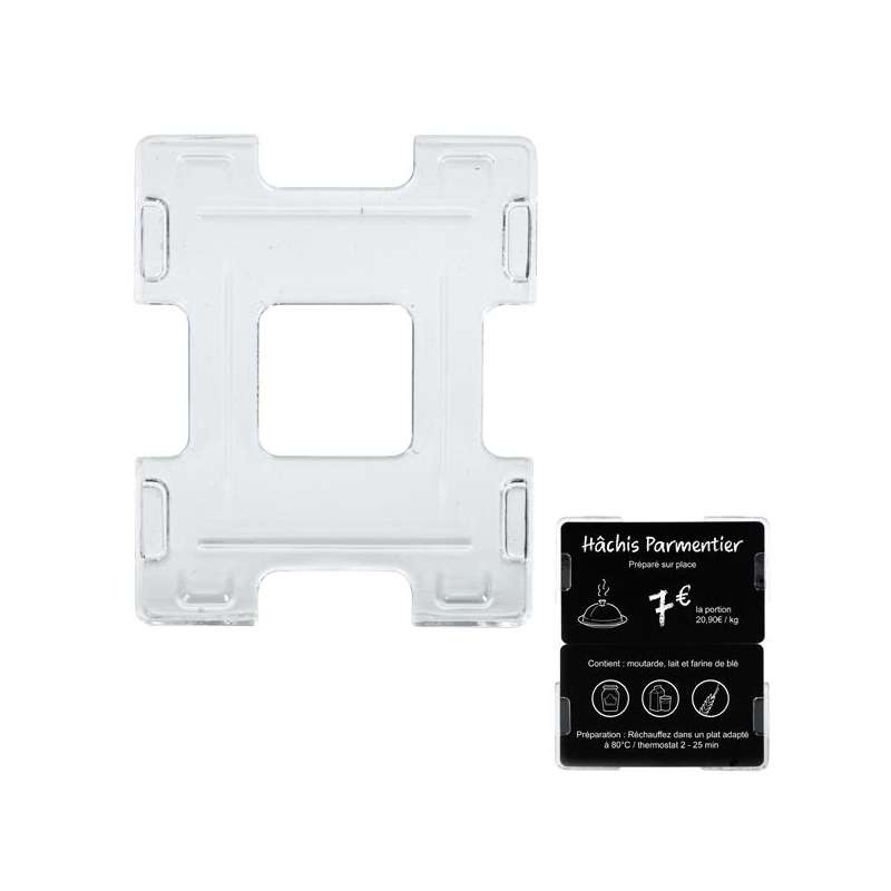 Porte double cartes Evolis Edikio AC000010