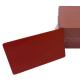 Cartes PVC rouge