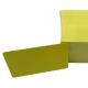Cartes couleur PVC Jaune