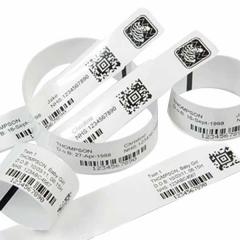 Zebra Z-Band UltraSoft - 25 mm x 279 mm - bracelets blancs "adulte" pour HC100