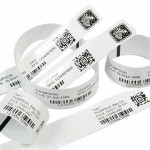 Zebra Z-Band UltraSoft - 25 mm x 152 mm - bracelets blancs "nouveau né" pour HC100