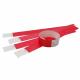 Bracelets Tyvek vierges rouge