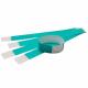Bracelets Tyvek vierges bleu vert