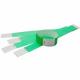 Bracelets Tyvek vierges vert fluo