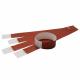 Bracelets Tyvek vierges marron