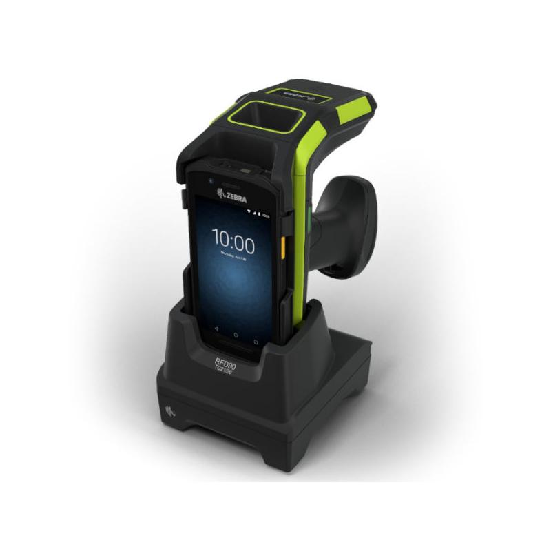 Station de chargement Zebra RFD90 avec TC21/TC26
