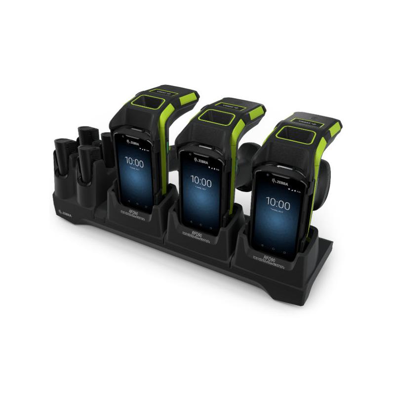 Station de chargement/communication 7 emplacements Zebra RFD90 avec TC5x