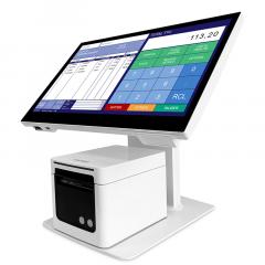 Pack JOON sur pied - TPV + imprimante TP90 OXHOO blanc