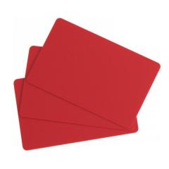 Cartes PVC Rouge Evolis