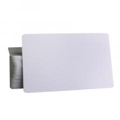Cartes PVC blanche mates 0.76mm