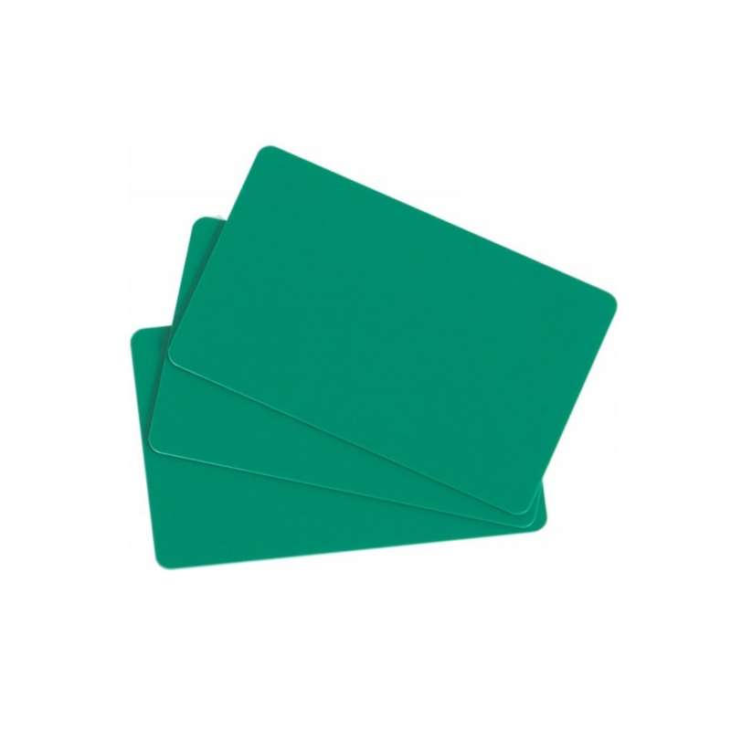 Cartes PVC Verte Evolis