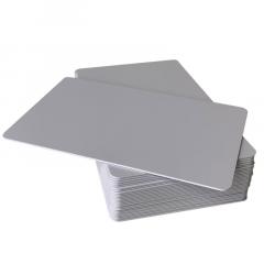 Cartes PVC blanche mates 0.76mm