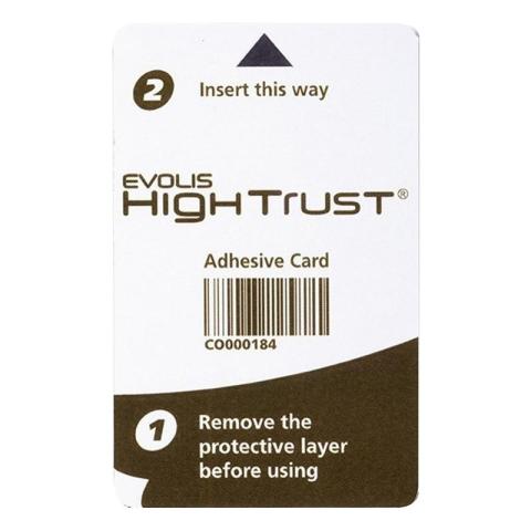 10 cartes adhésives station de lamination pour Evolis Securion