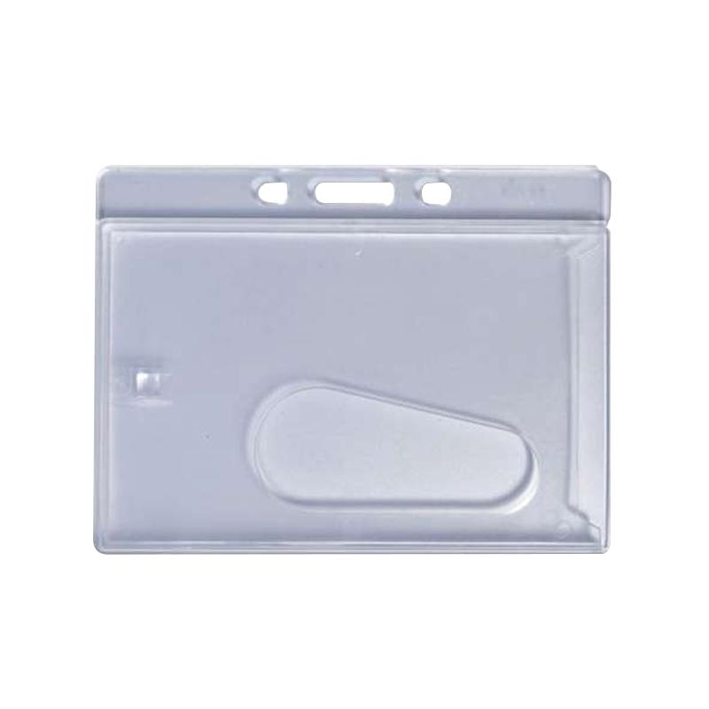 Porte-badge rigide 2 faces horizontal - IDS 68 H