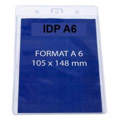 Porte-badge événementiel format A6 - IDP A6