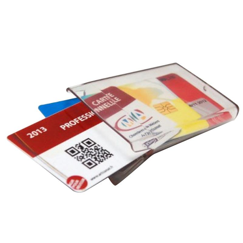 Porte pièces d'identité Clearbox - étanche - anneau inclus (lot de 10) -  Sogedex