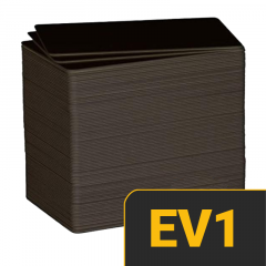 Cartes MIFARE Classic® 1K NXP EV1 PVC noir mat (x100)