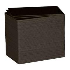 Cartes noires mates EDIKIO CR80