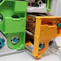 Imprimante badges SWIFTPRO - K30 simple face retransfert par sublimation emplacement ruban