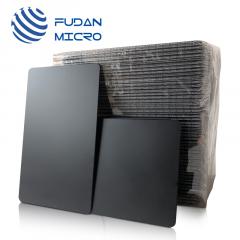 Cartes MIFARE 1K NXP Compatible PVC noir mat Fudan F1108 / F08
