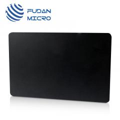 Cartes MIFARE 1K NXP Compatible PVC noir mat Fudan F1108 / F08
