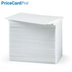 Cartes, étiquettes de prix blanches PriceCardPro