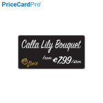Cartes de prix noires mates PriceCardPro Flex