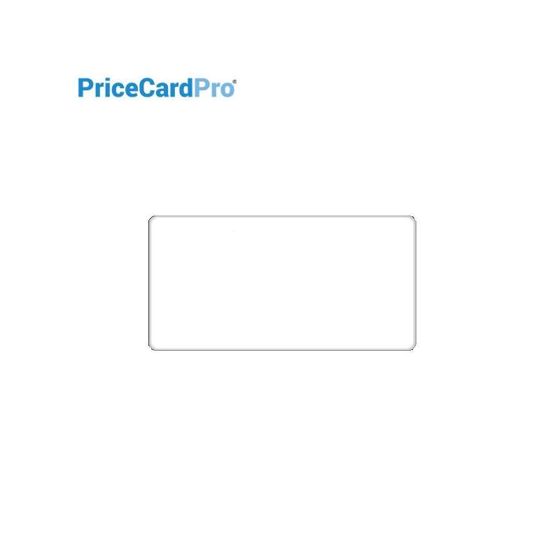 Cartes PriceCardPro Flex blanches Magicard - 110x54mm
