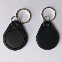 Lot De 10 Porte-clés RFID Timemaster (transpondeurs) 125 KHz | Pour Pointeuse Et Contrôle D'accès, Puce EM4102, Léger Et Robuste