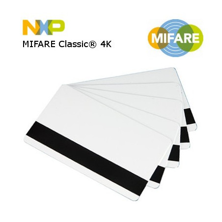 Cartes MIFARE Classic® 4K NXP EV1 + HiCo