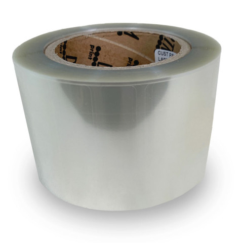 Étiquettes DTM TT Poly Transparent Brillant - 76,2 mm x 50,8 mm