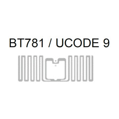 Etiquettes Zebra RFID UHF BT781 / UCODE 9 - 44 x 19 mm