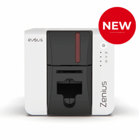Imprimante à cartes Evolis Zenius 2 face avant