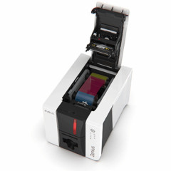 Imprimante à cartes Evolis Zenius 2 d'en haut