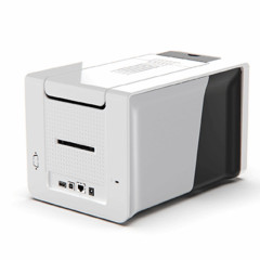 Imprimante à cartes Evolis Zenius 2 arrière