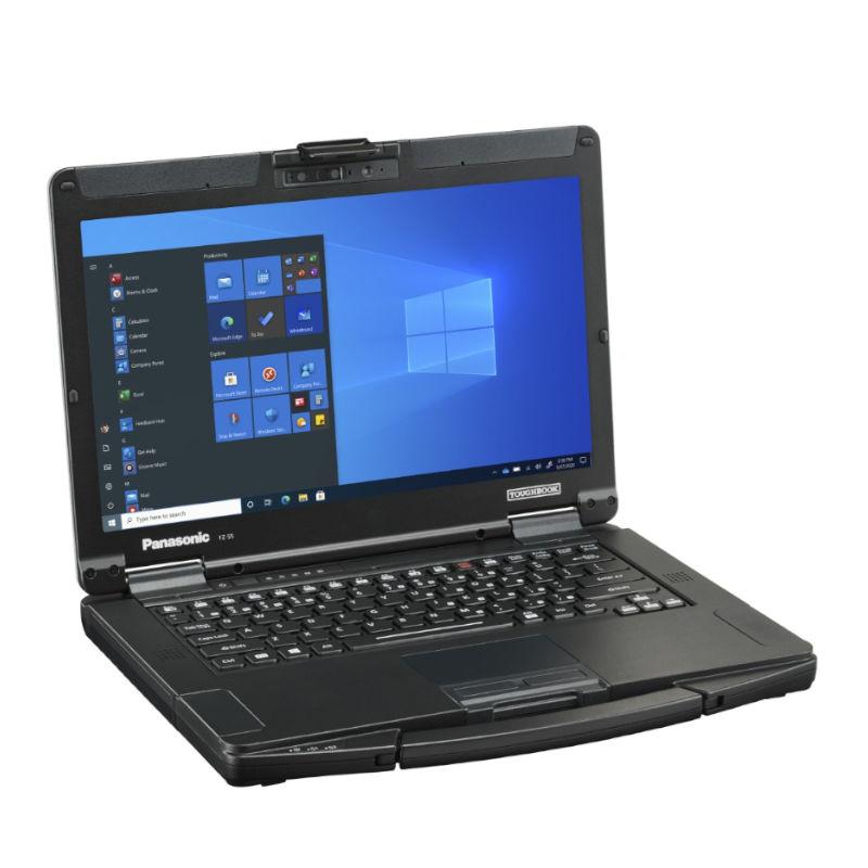 Panasonic TOUGHBOOK 55, 35,5 cm (14''), disposition FR, USB, USB-C, RS232, BT, Ethernet, WiFi, 4G, Intel Core i7, SSD, Win. 11 