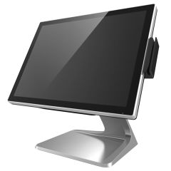 Colormetrics P5100, 38,1 cm (15''), capacitif projeté, USB, USB-C, poweredUSB, RS232, Ethernet, Intel Core i3, sans ventilateur