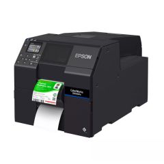 ColorWorks D6000 encre colorant dye, décolleur, écran, USB, Ethernet, noir