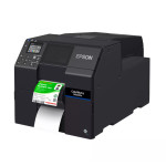 ColorWorks D6000 encre colorant dye, décolleur, écran, USB, Ethernet, noir