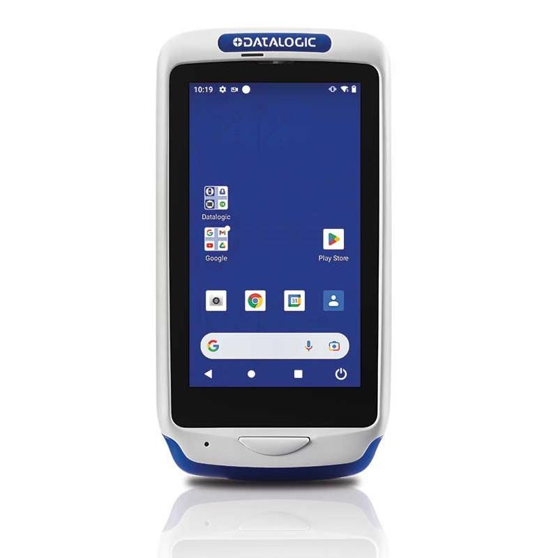 Datalogic Joya Touch 22, 2D, USB-C, BT (5.1), WiFi, NFC, Android, GMS, bleu, gris