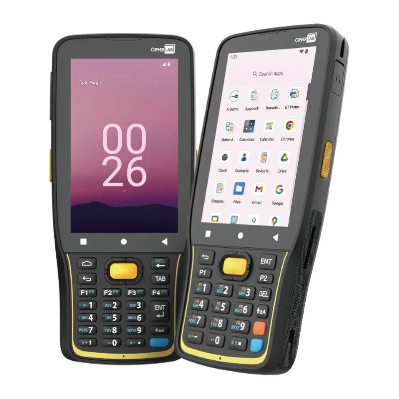 CipherLab RK26, 2D, MR, SE4750, 10.5 cm (4''), num., USB-C, BT, WiFi, 4G, NFC, Android, GMS