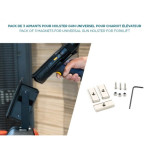 Mobilis Magnetic StudsPack de 3 aimants pour Holster terminaux Pistol Grip / Forklift