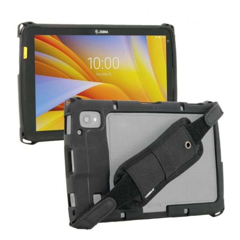 Coque de protection renforcée pour Zebra ET40 - ET45 8" + patte de saisie - PROTECH