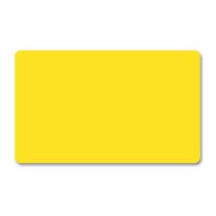 Cartes PVC Jaune Zebra (x500)