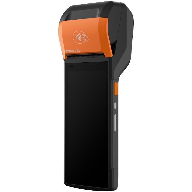 SUNMI V2s GO (sans chargement broches), 14 cm (5.5''), GPS, USB-C, BT (BLE), WiFi, 4G, Android