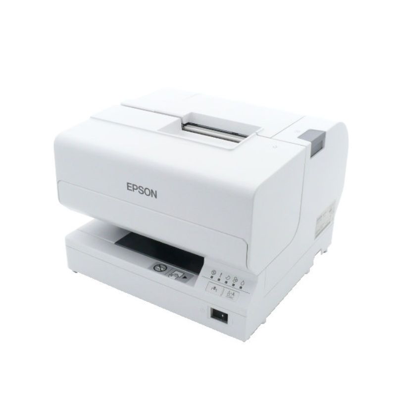 Epson TM-J7700, massicot, ASF, USB, Ethernet, en kit (USB), blanc