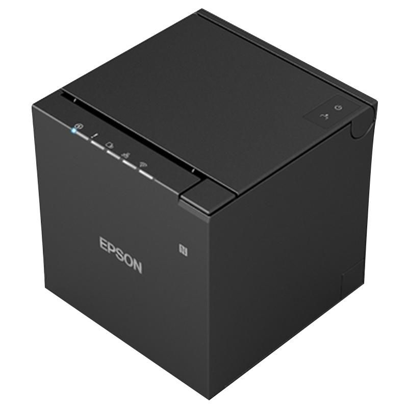 Epson TM-m30III, 8 pts/mm (203 dpi), massicot, USB, USB-C, Ethernet, WiFi, NFC, noir